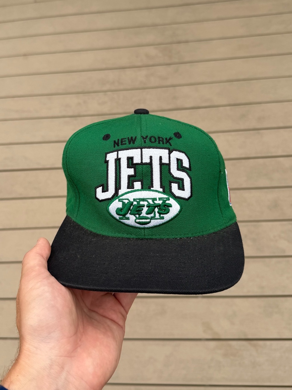Mitchell & Ness Cap New York Jets Hat Snapback Arch Logo Multi Team Color